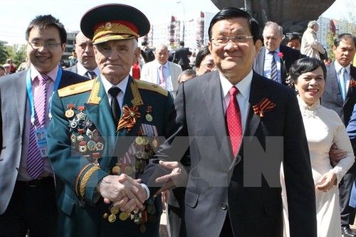 Chủ tịch nước Trương Tấn Sang trả lời phỏng vấn các hãng thông tấn hàng đầu của Nga  - ảnh 1
